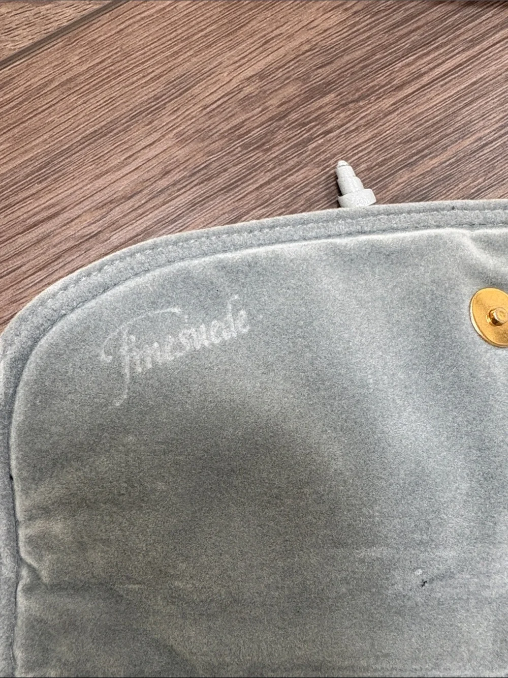 Finesuede Vintage Leather Crossbody Bag - Minimal Shoulder Purse Made in England